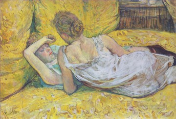  Pareja Pintura al %C3%B3leo - abandono la pareja 1895 Toulouse Lautrec Henri de